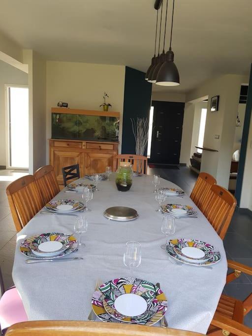 9 Pers 160 M² +Jardin- 10Mn Nantes -30Mn Mer Bouguenais Extérieur photo